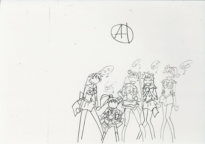 美少女戦士セーラームーン 原画コピー