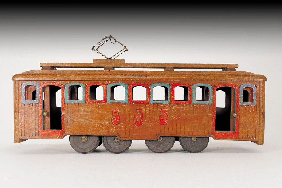 木製路面電車