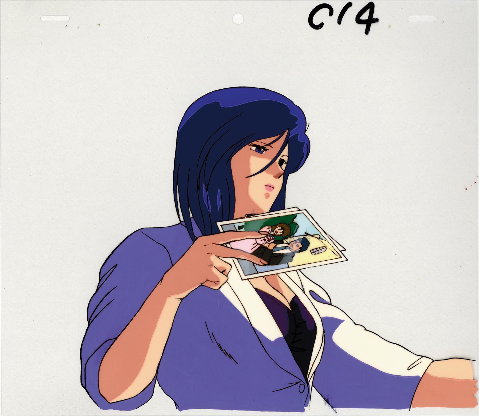 シティーハンター うれしく セル画 シティーハンター うれしく セル画