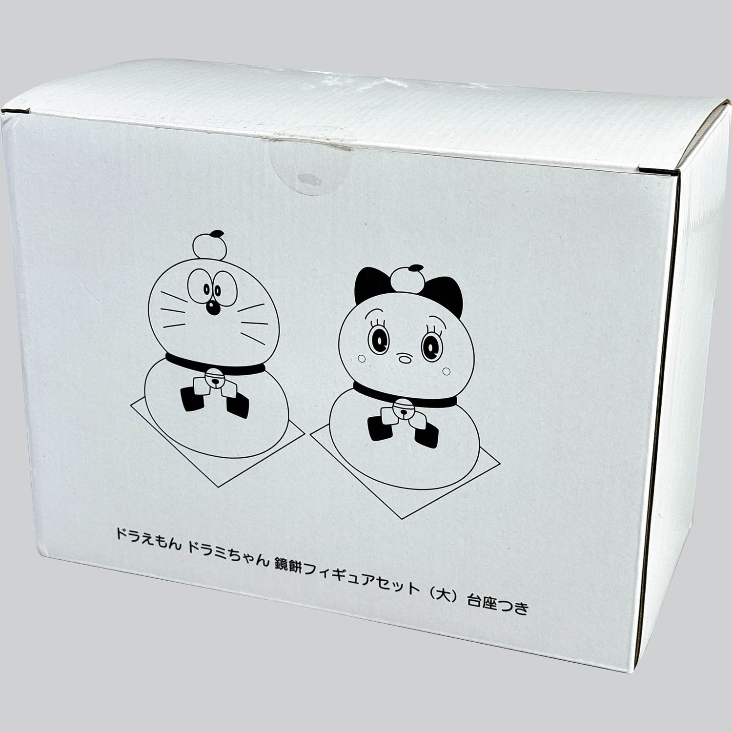 1908] ドラえもん ドラミちゃん鏡餅フィギュアセット大 台座付