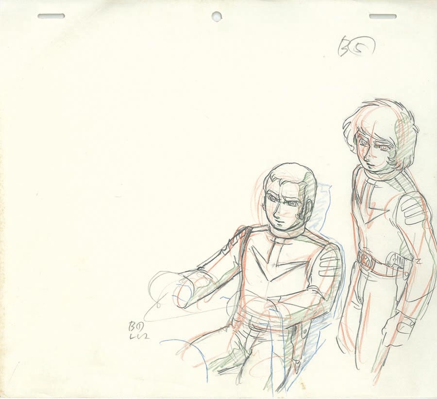 さらば宇宙戦艦ヤマト 愛の戦士たち原画