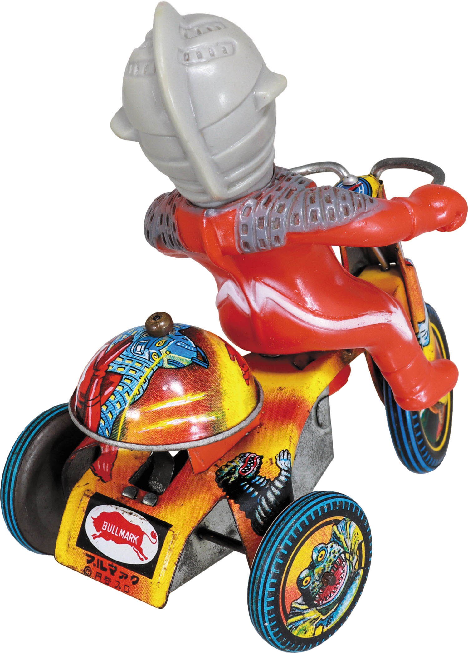 ウルトラセブン ゼンマイ三輪車
