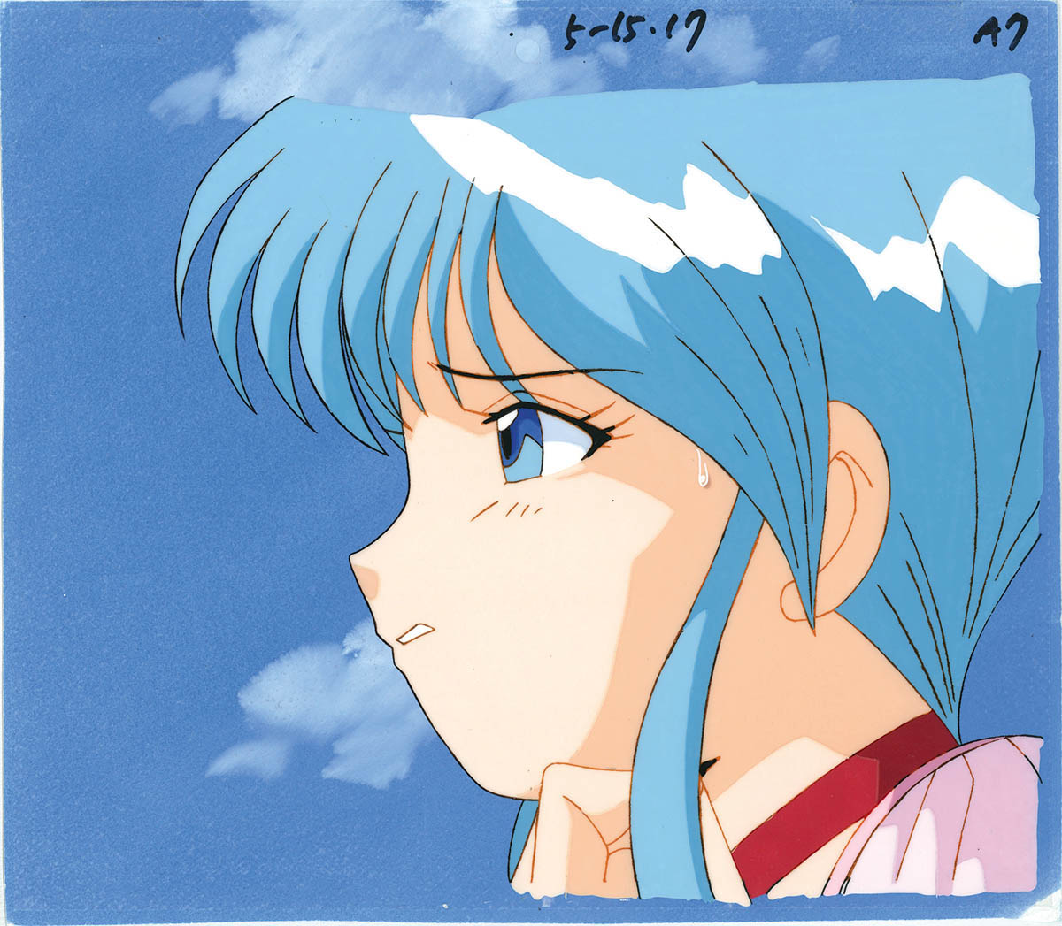地獄先生ぬ～べ～ 初代アニメ ゆきめ セル画 当時物 原画 雪女 東映 cel 地獄先生ぬ～べ～ 初代アニメ ゆきめ セル画 当時物 原画 雪女 東映