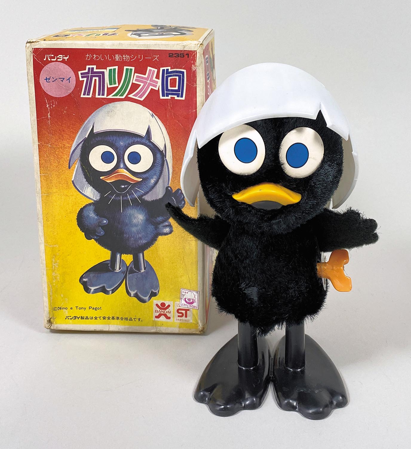 5204］ バンダイ かわいい動物シリーズ ゼンマイ カリメロ