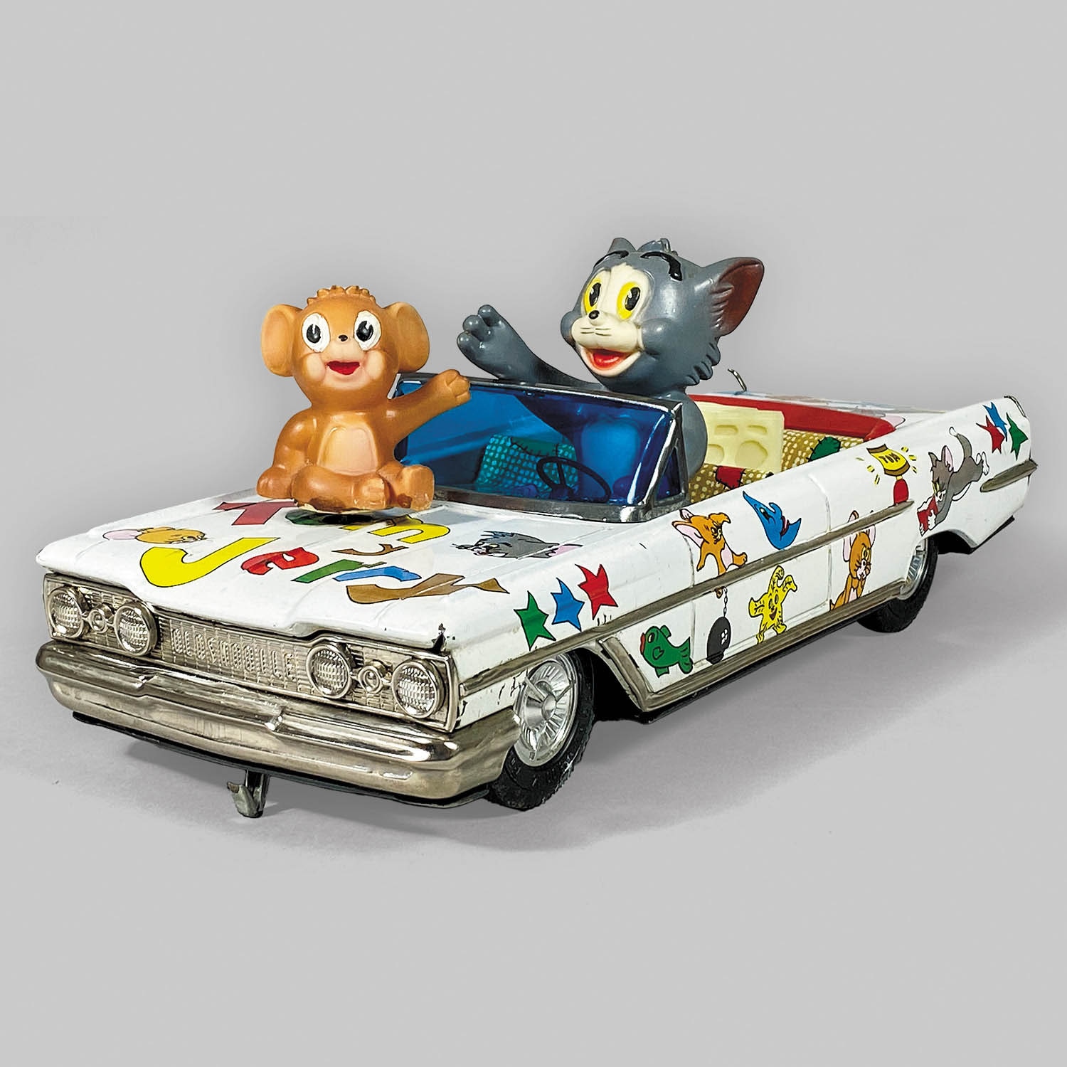 1965年 トム&ジェリー 水色トム マテル ビンテージ