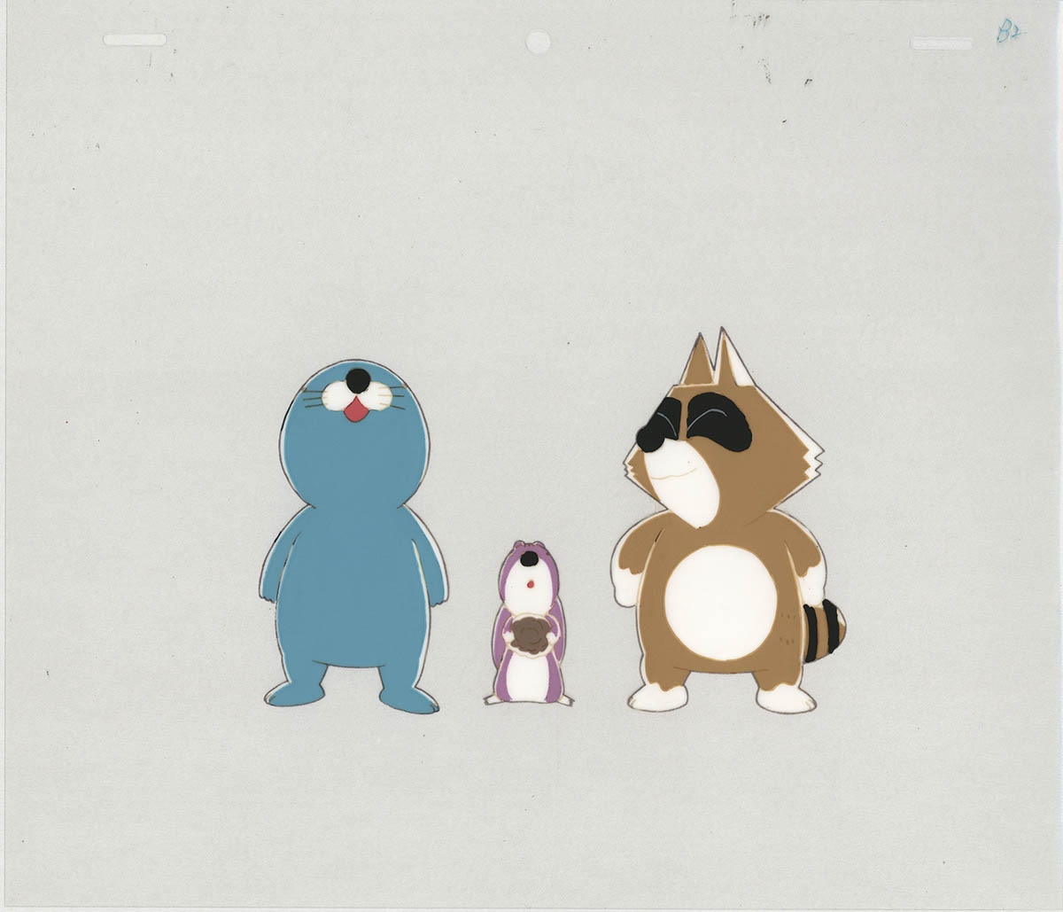大注目 ぼのぼの 5185] セル ぼのぼの/シマリスくん/アライグマくん / その他