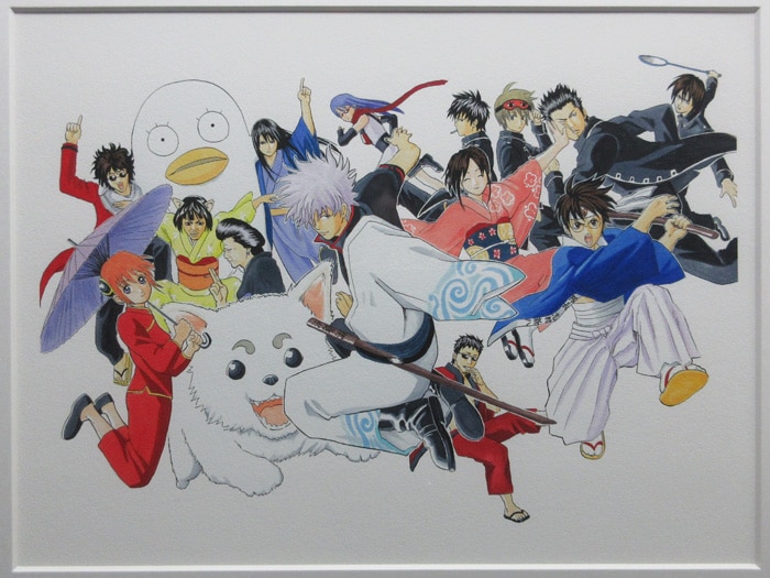 空知英秋 カラー複製イラスト 【銀魂】