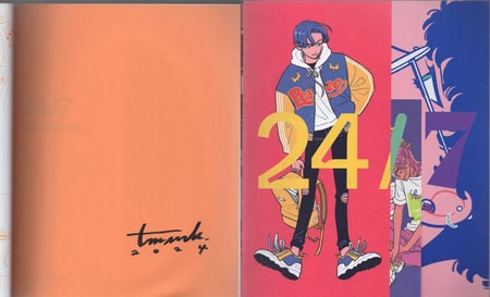 ともわか 直筆サイン本「24/7 TOMOWAKA ともわか作品集」