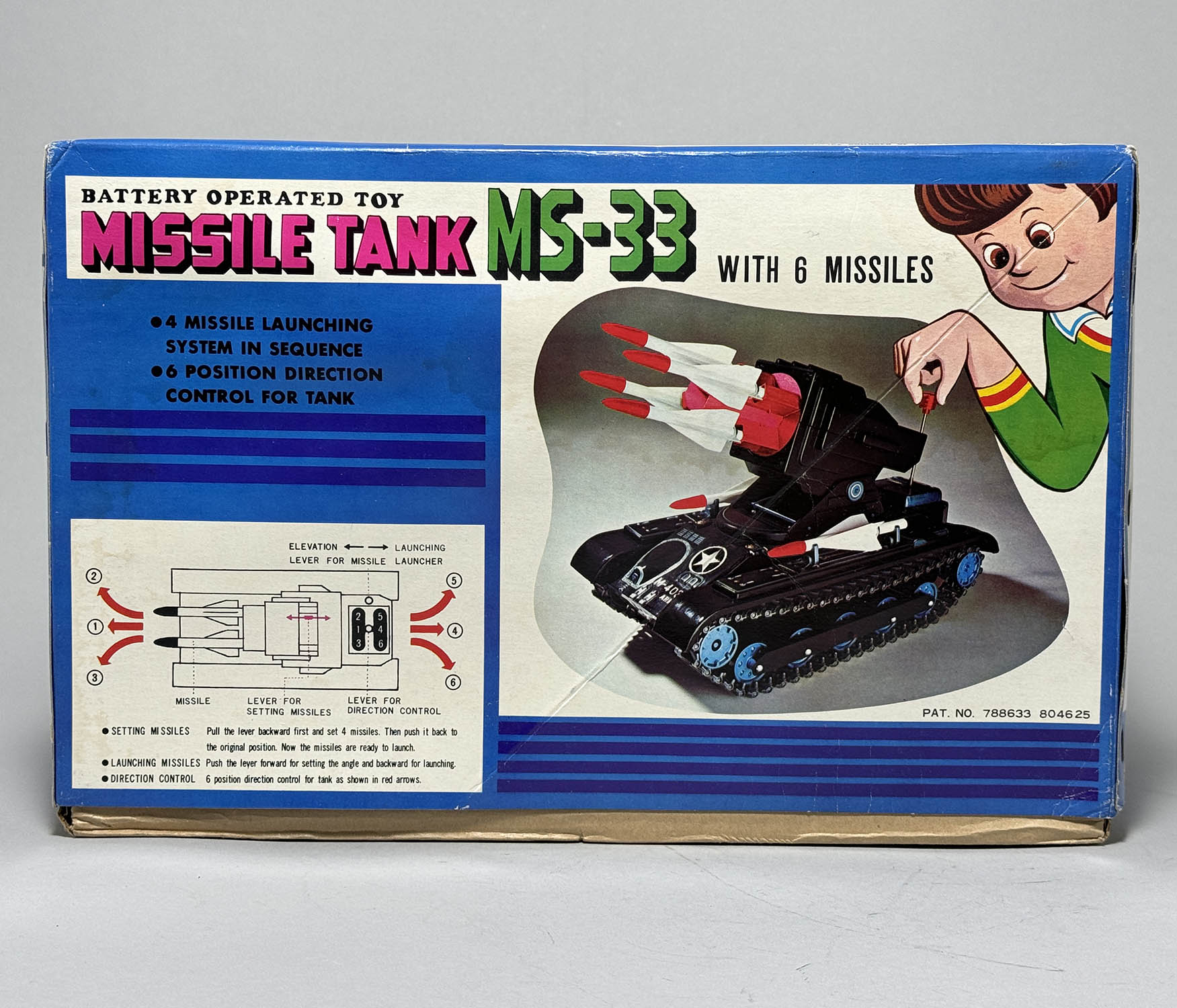 MS-33 その他ブランド(ソノタブランド) ⁄ ミサイルタンク 1125] 電動
