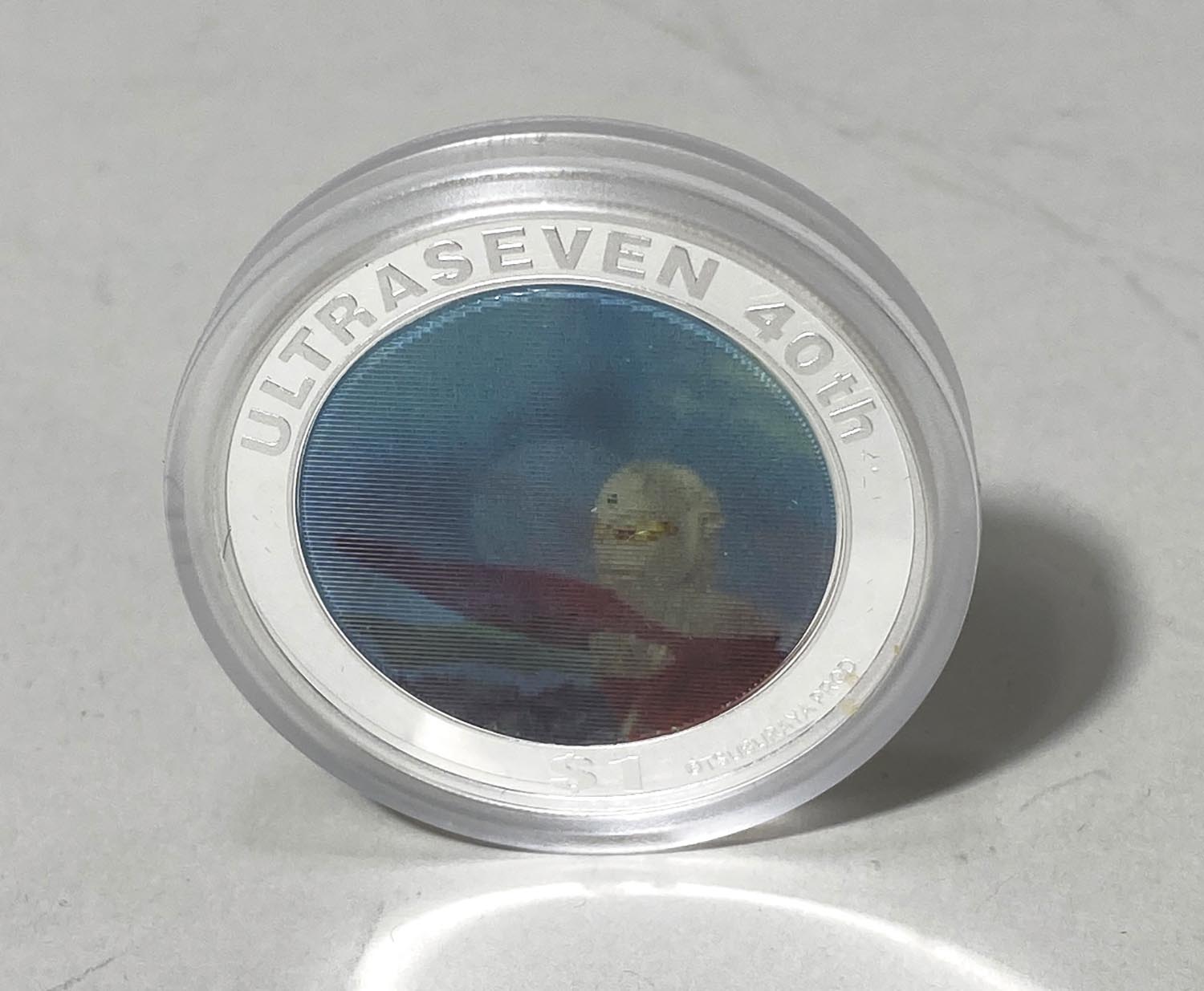 泰星コイン ウルトラセブン 40周年記念コインセット