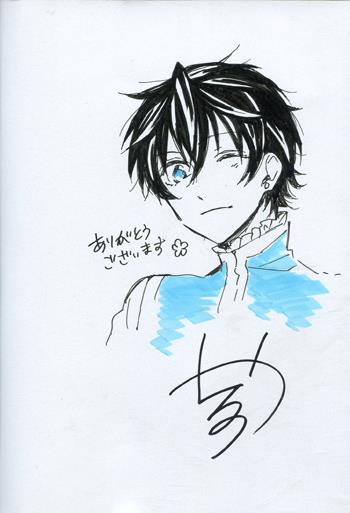 AGF 死神と銀の騎士1巻 イロノ先生サイン本 イラスト入り