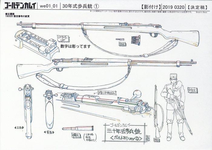 ゴールデンカムイ 設定[制作素材]