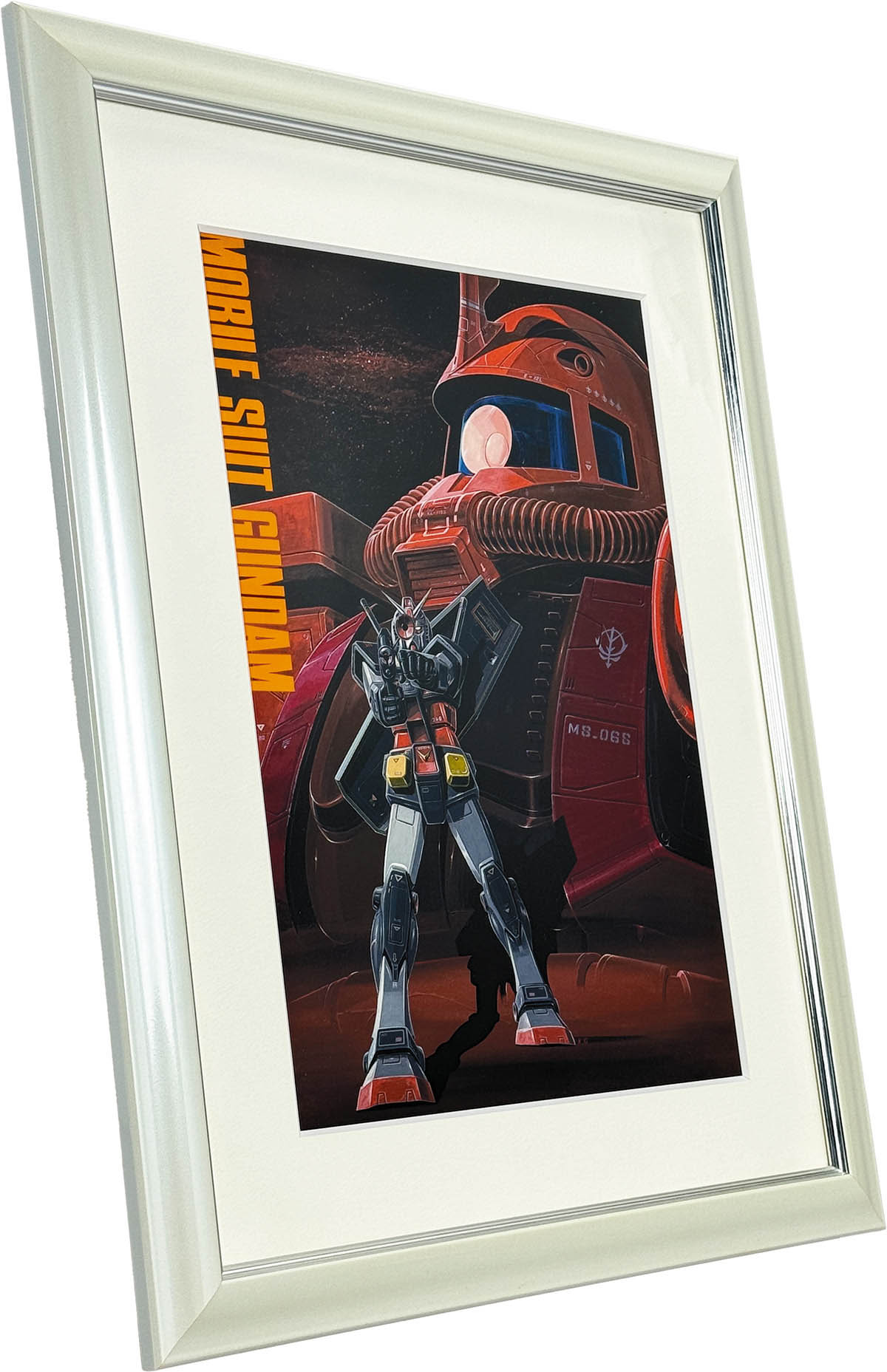 2516] 大河原邦男 カラー複製イラスト「機動戦士ガンダム」
