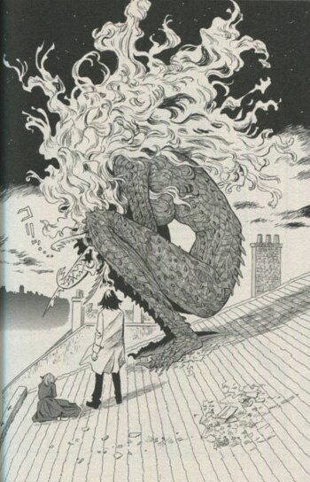 黒釜ナオ 直筆イラストサイン本 魔女のやさしい葬列 1巻