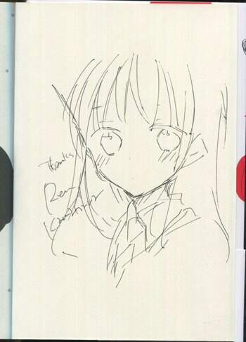 カワハラ恋 直筆イラストサイン本「淫らな青ちゃんは勉強ができない」4巻