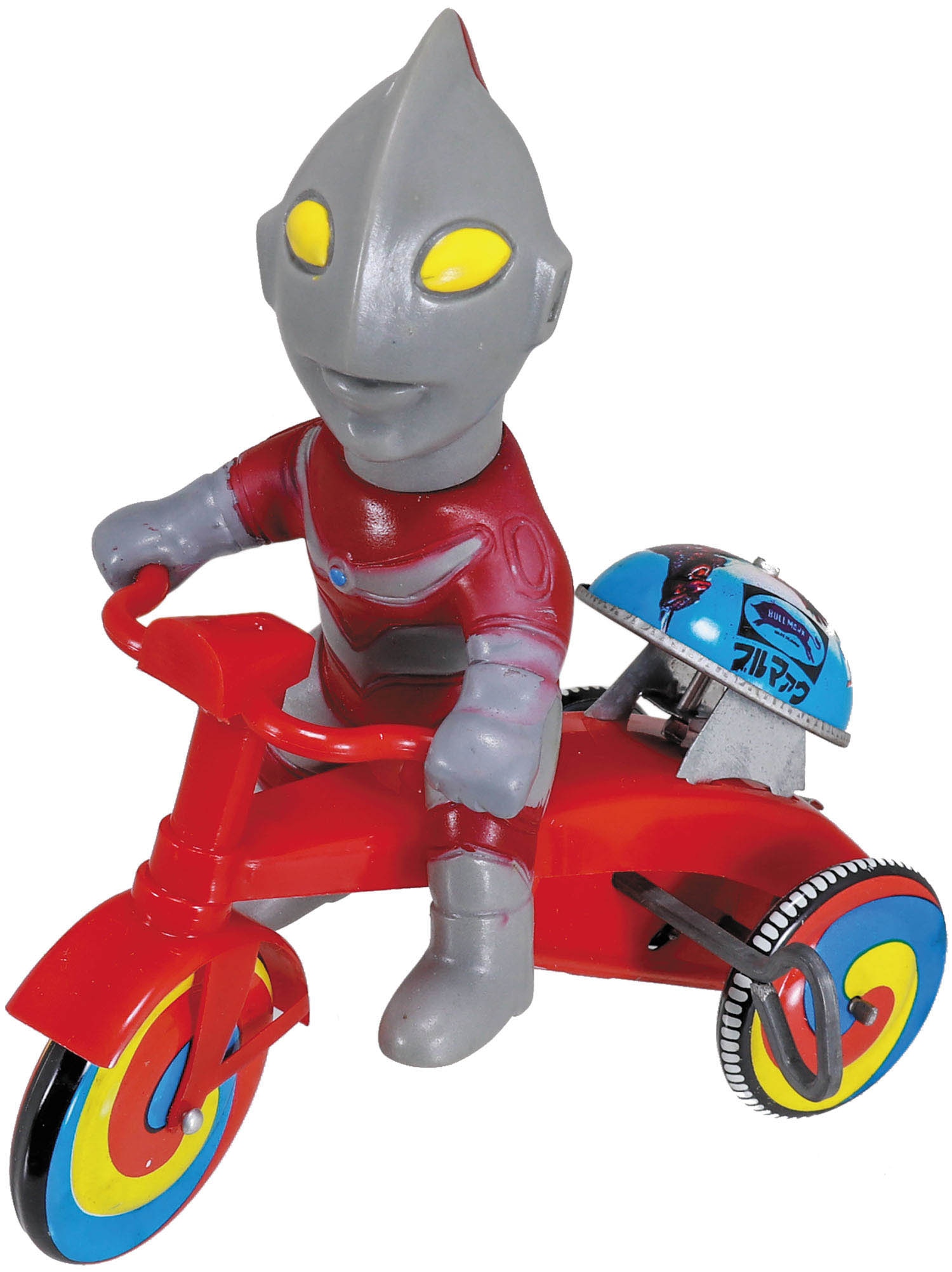 M1号 ブルマァク カネゴン 三輪車 フィギュア ブルマァク ウルトラマン 三輪車 M1号 カネゴン 三輪車 ソフビ