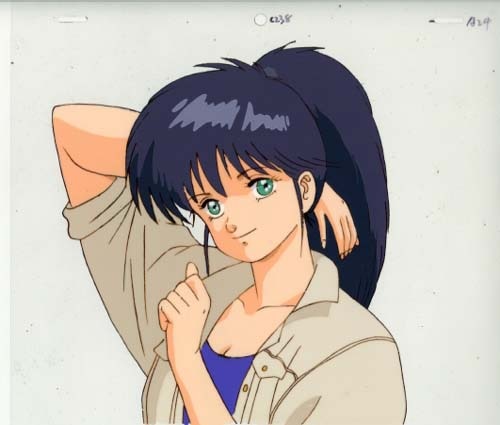 アニメ　美少女ポスター　　鮎川まどか　気まぐれオレンジロード ドレス きまぐれオレンジ☆ロード」40周年記念展、東京・大阪で開催 まつもと