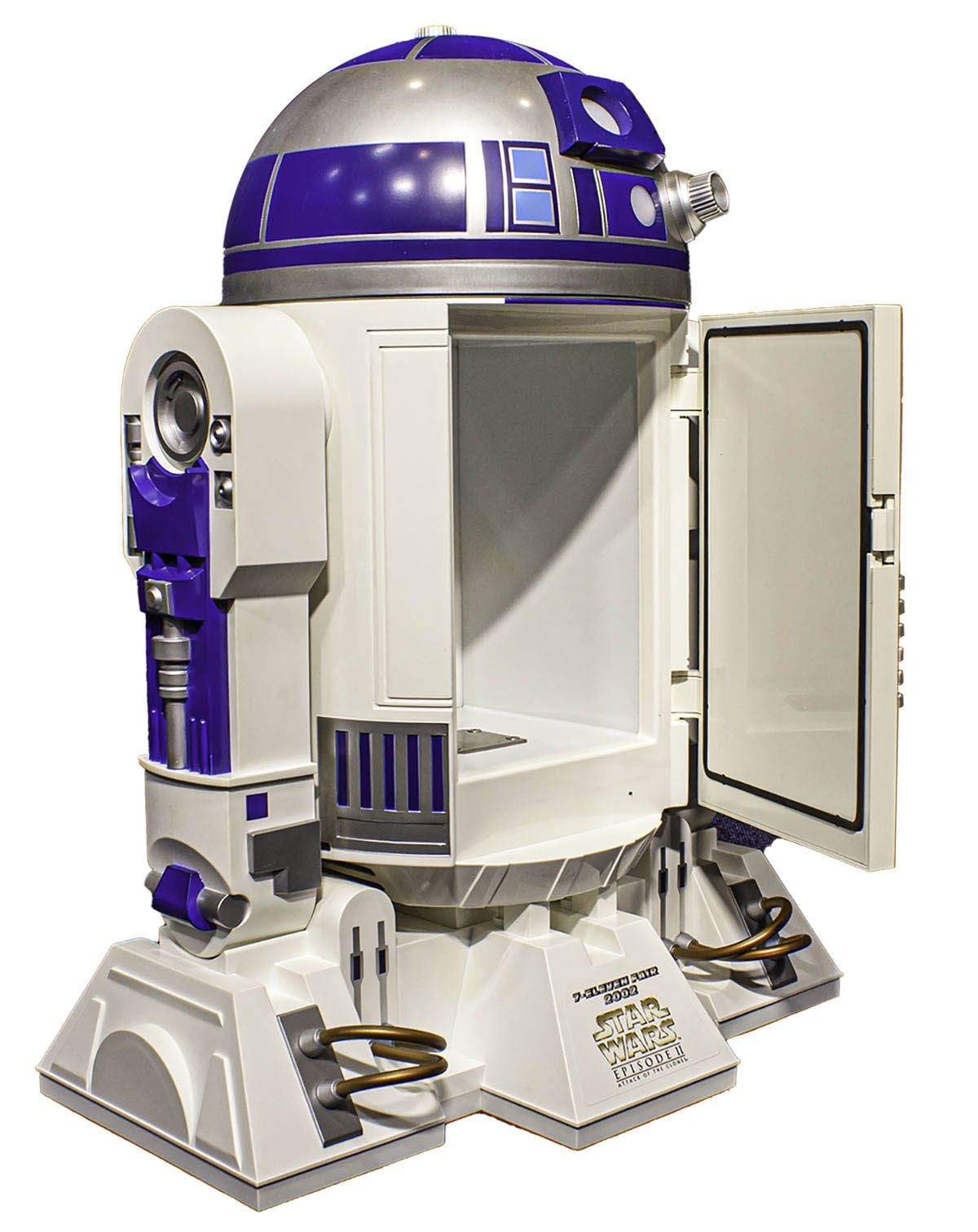 2002 セブンイレブン限定 スターウォーズ R2-D2 温冷蔵庫 - SF