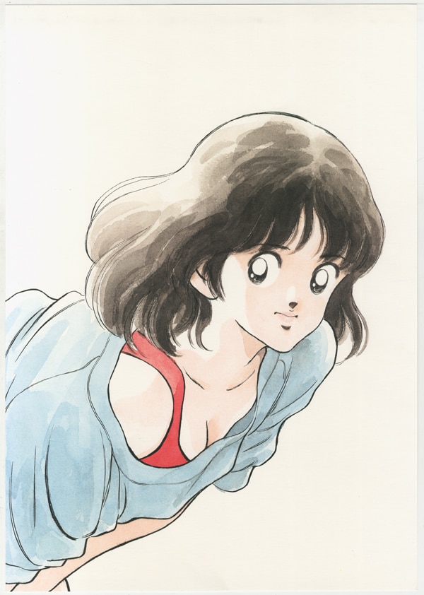 入荷中 PG-7968]タッチ カラー複製イラスト あだち充 原画、設定資料集