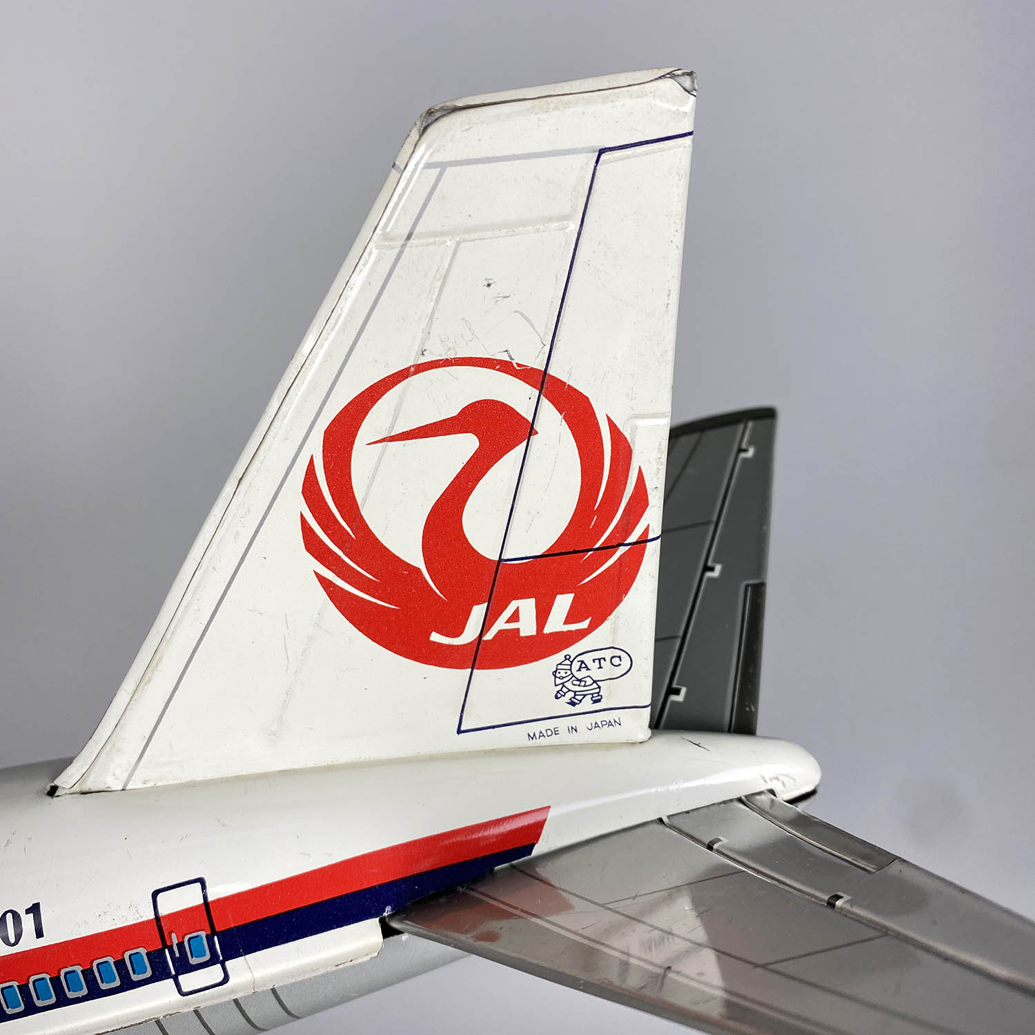 希少品】アサヒ玩具 JAL JA8101 日航機 ジャンボジェット