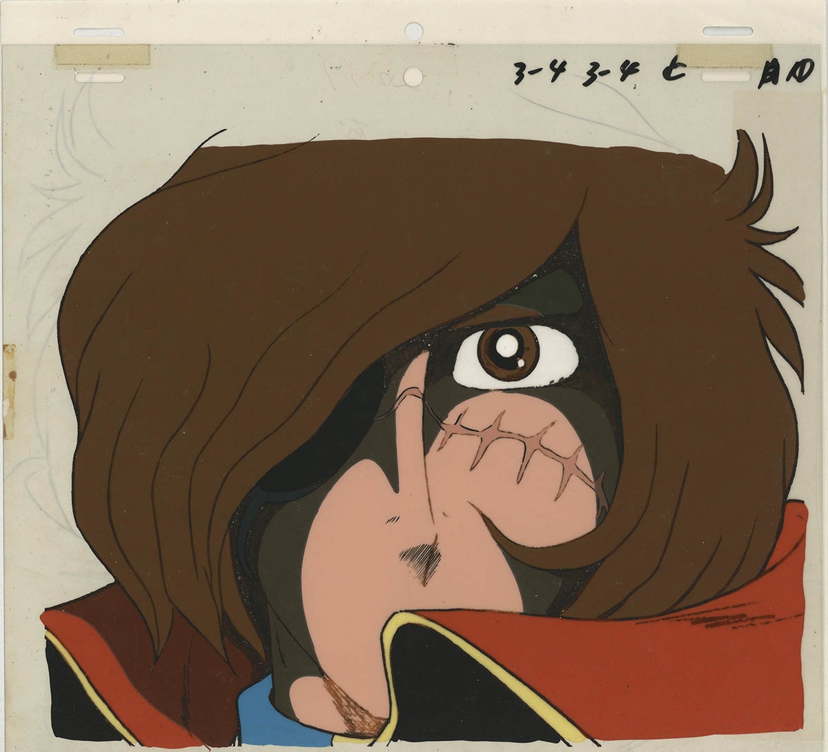 Space Pirate Captain Harlock cel — image 1 of 1
