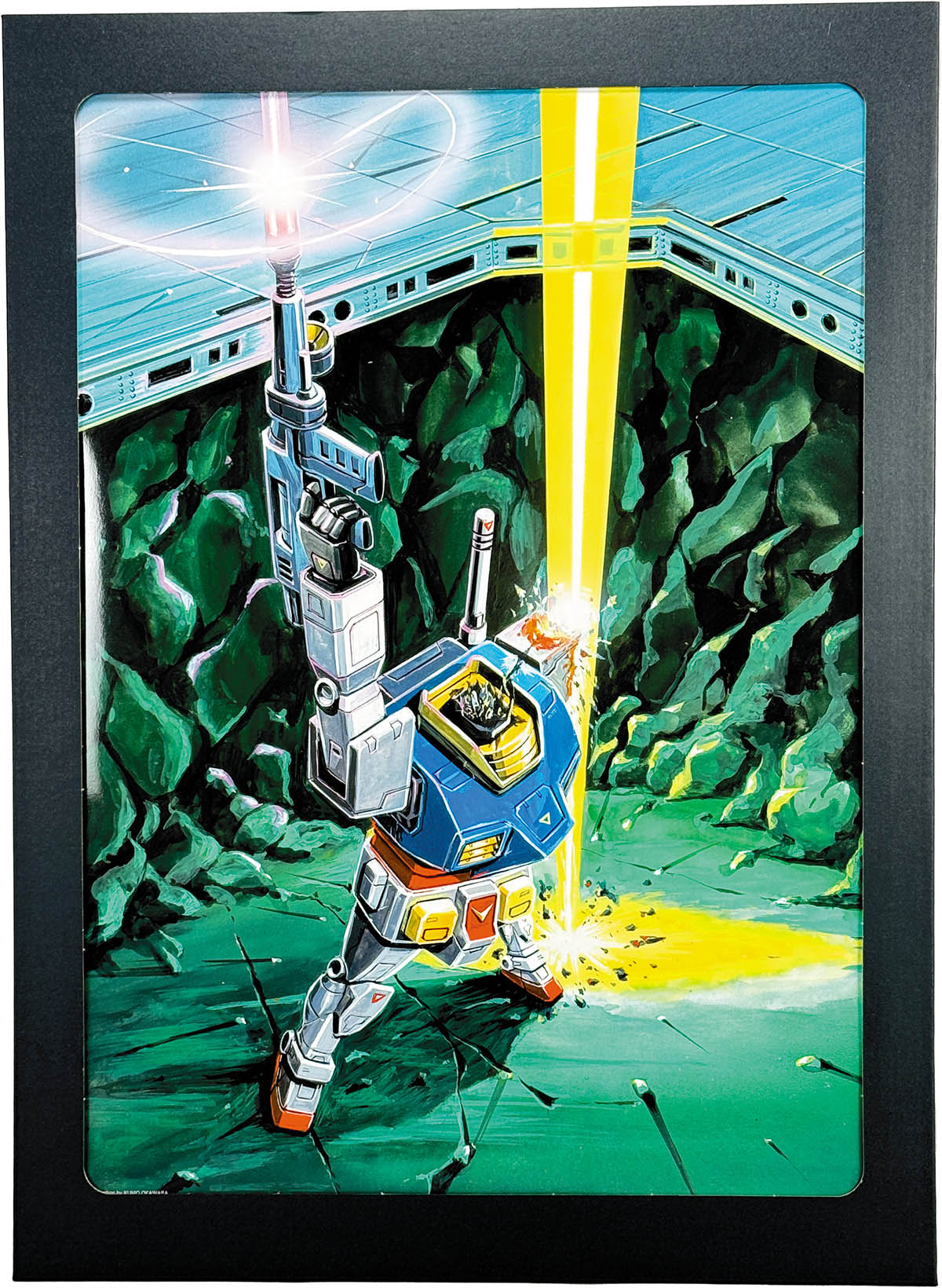 2544] 大河原邦男 カラー複製イラスト「機動戦士ガンダム/ラストシュー