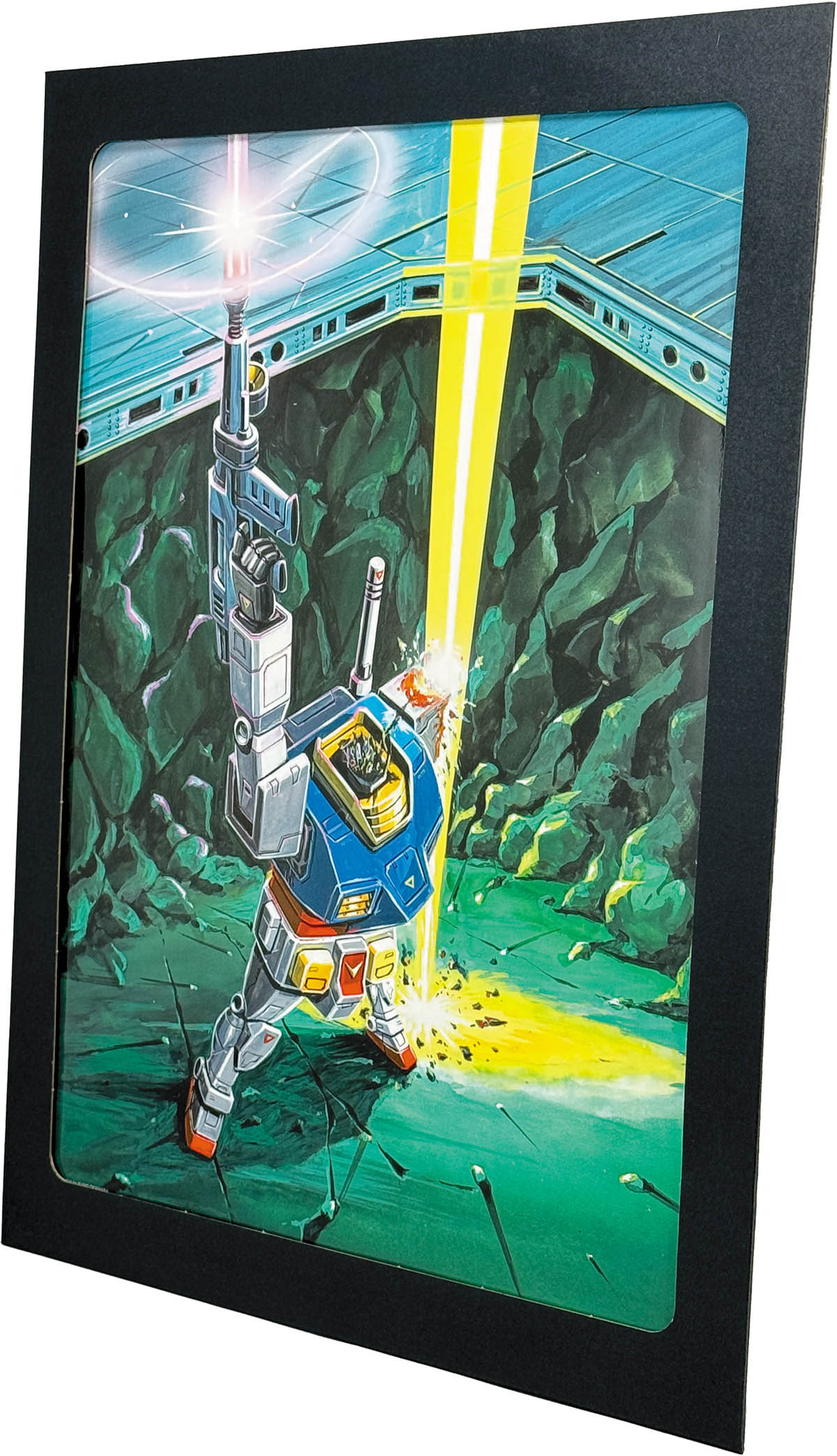 2544] 大河原邦男 カラー複製イラスト「機動戦士ガンダム/ラストシュー