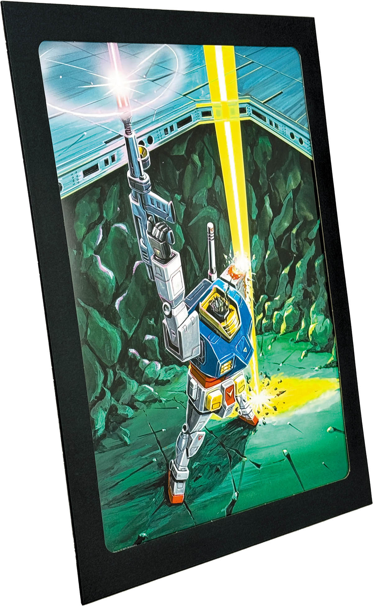 2544] 大河原邦男 カラー複製イラスト「機動戦士ガンダム/ラストシュー