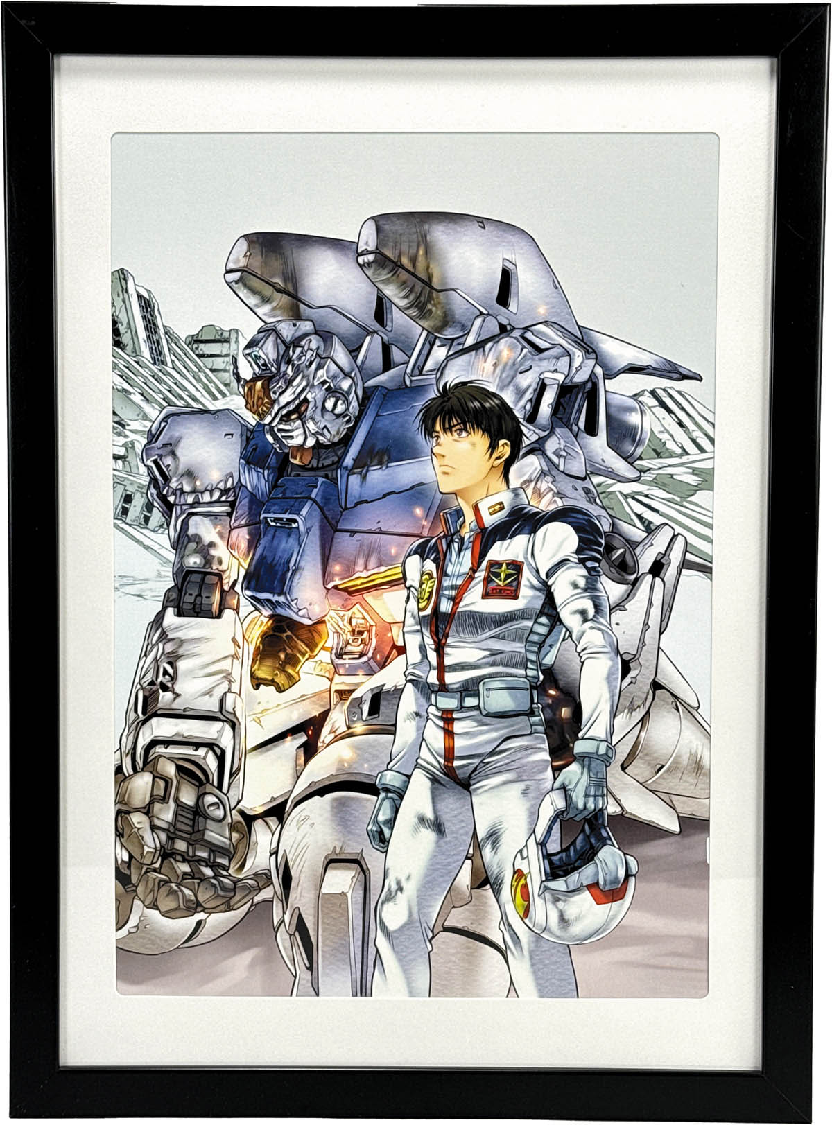 2545] 夏元雅人 カラー複製イラスト「機動戦士ガンダム0083 REBELLION」