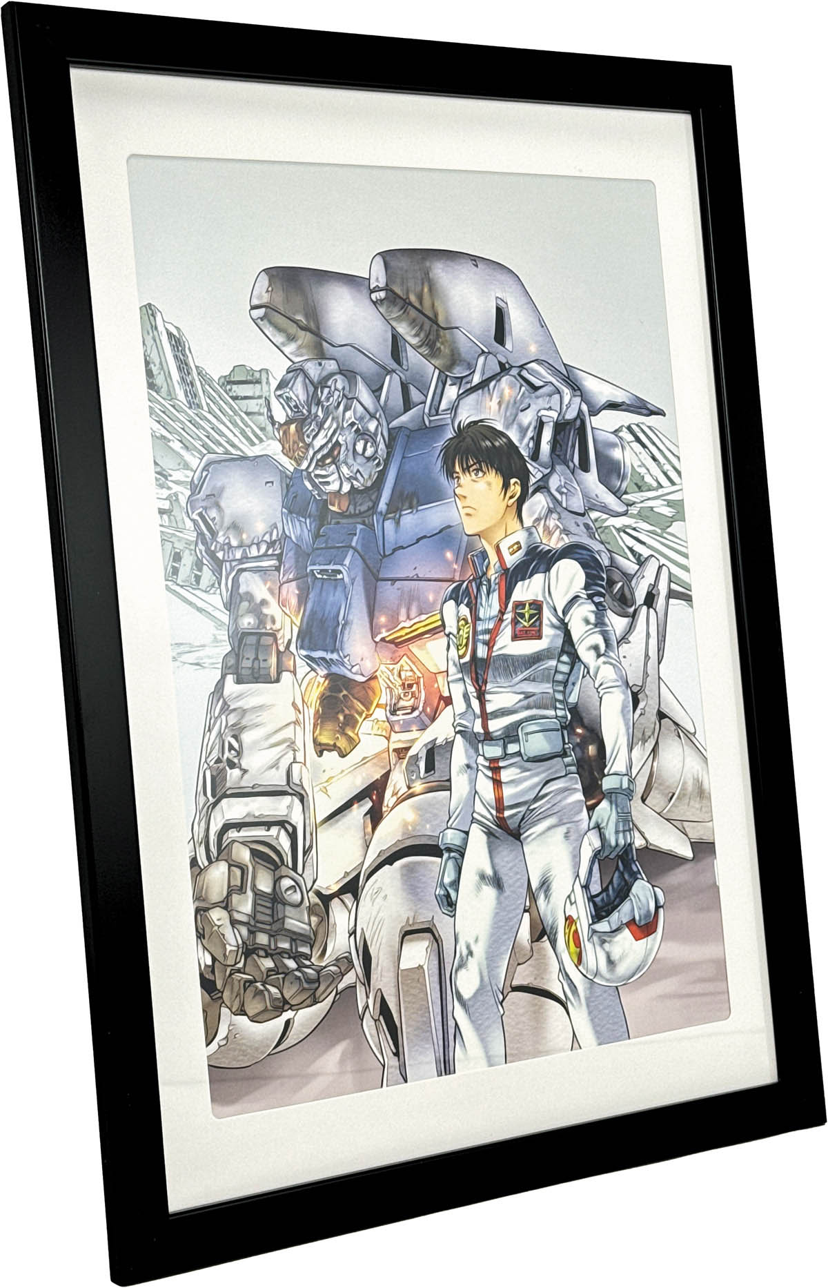 2545] 夏元雅人 カラー複製イラスト「機動戦士ガンダム0083 REBELLION」