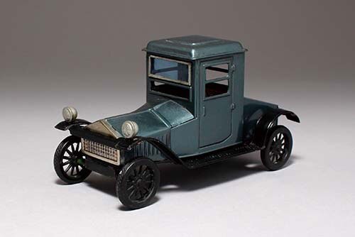 Vintage tinplate friction car BANDAI Packard oldtimer 1913