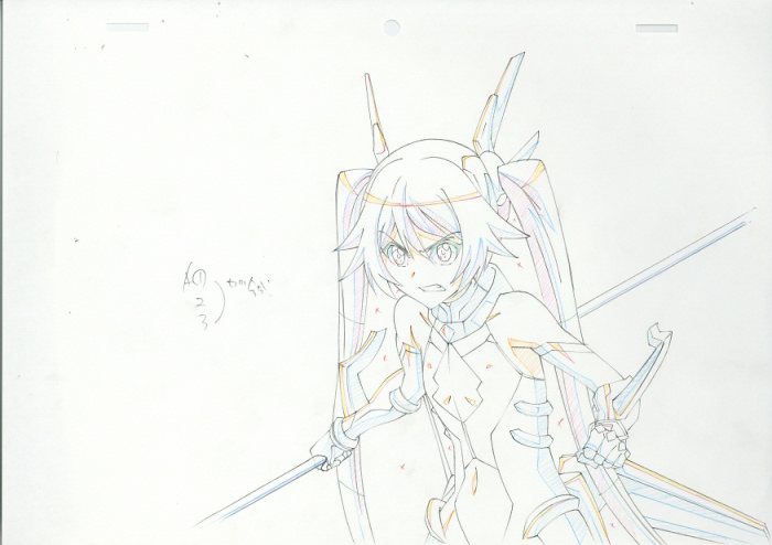 俺 ﾂｲﾝﾃｰﾙになります 原画 テイルブルー