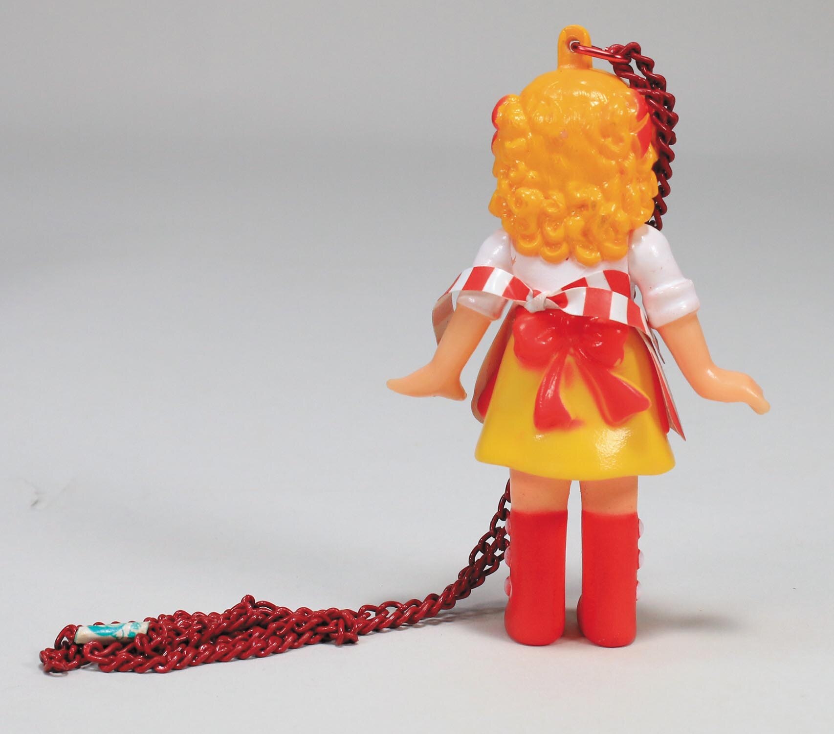 激安人気新品 ポピー キャンディキャンディ ソフビペンダント 襟開き 赤チェーン ストラップ