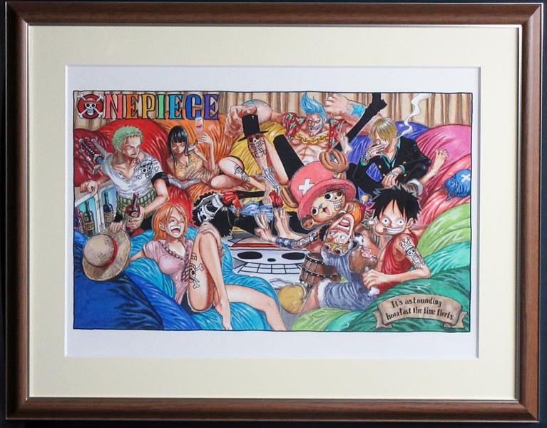 カラー複製原画 尾田栄一郎 One Piece カラー複製原画 尾田栄一郎 One Piece