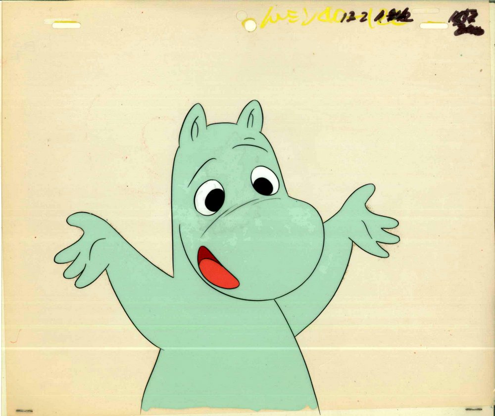❤️Moomin - ムーミン セル画 ❤️Moomin - Snufkin Cel. ムーミン セル画 【公式通販】 Moomin