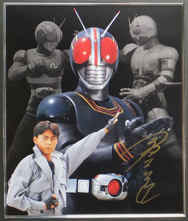 RMW仮面ライダーRX 仮面ライダーBLACK 直筆サイン - メルカリ