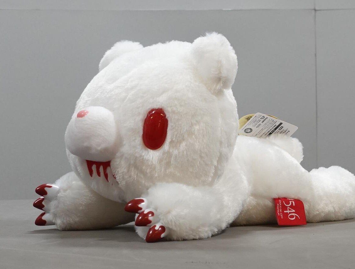 white bear plush toy