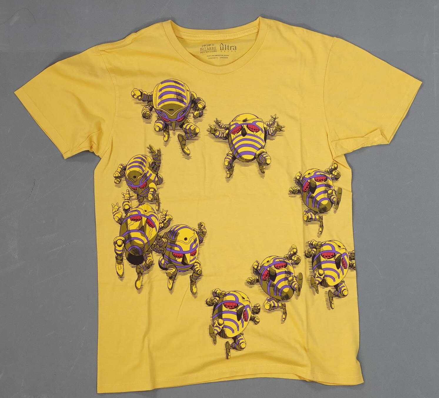 アルトラバイオレンス ジョジョの奇妙な冒険 Tシャツ Harvest イエロー Mサイズ まんだらけ Mandarake アルトラバイオレンス ジョジョの奇妙な冒険 Tシャツ Harvest イエロー Mサイズ まんだらけ Mandarake