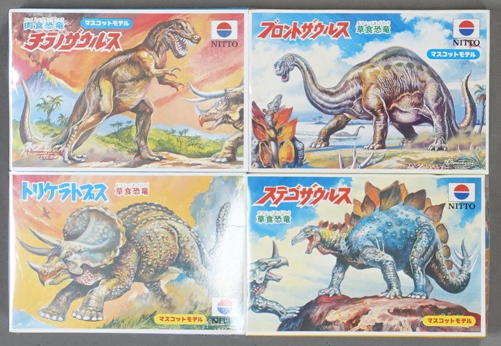 ニットー マスコットモデル 恐竜マスコットモデル4点セット チラノザウルス ステゴザウルス ブロントザウルス トリケラトプス まんだらけ Mandarake ニットー マスコットモデル 恐竜マスコットモデル4点セット チラノザウルス ステゴザウルス ブロントザウルス トリケラトプス まんだらけ Mandarake