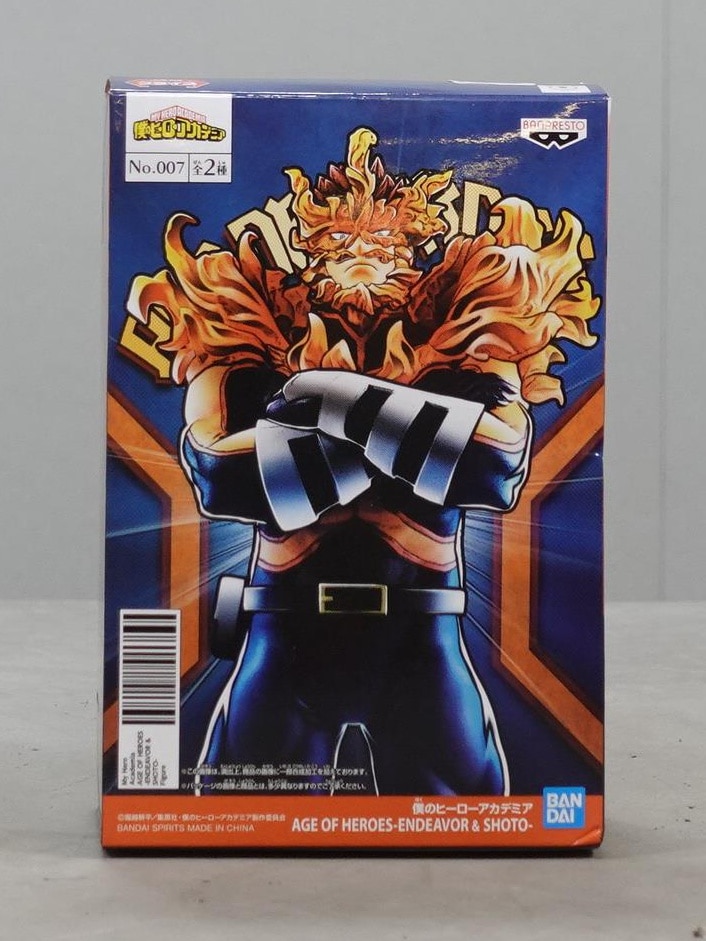 Mandarake Bandai Spirits Age Of Heroes Endeavor And Shoto Endeavor