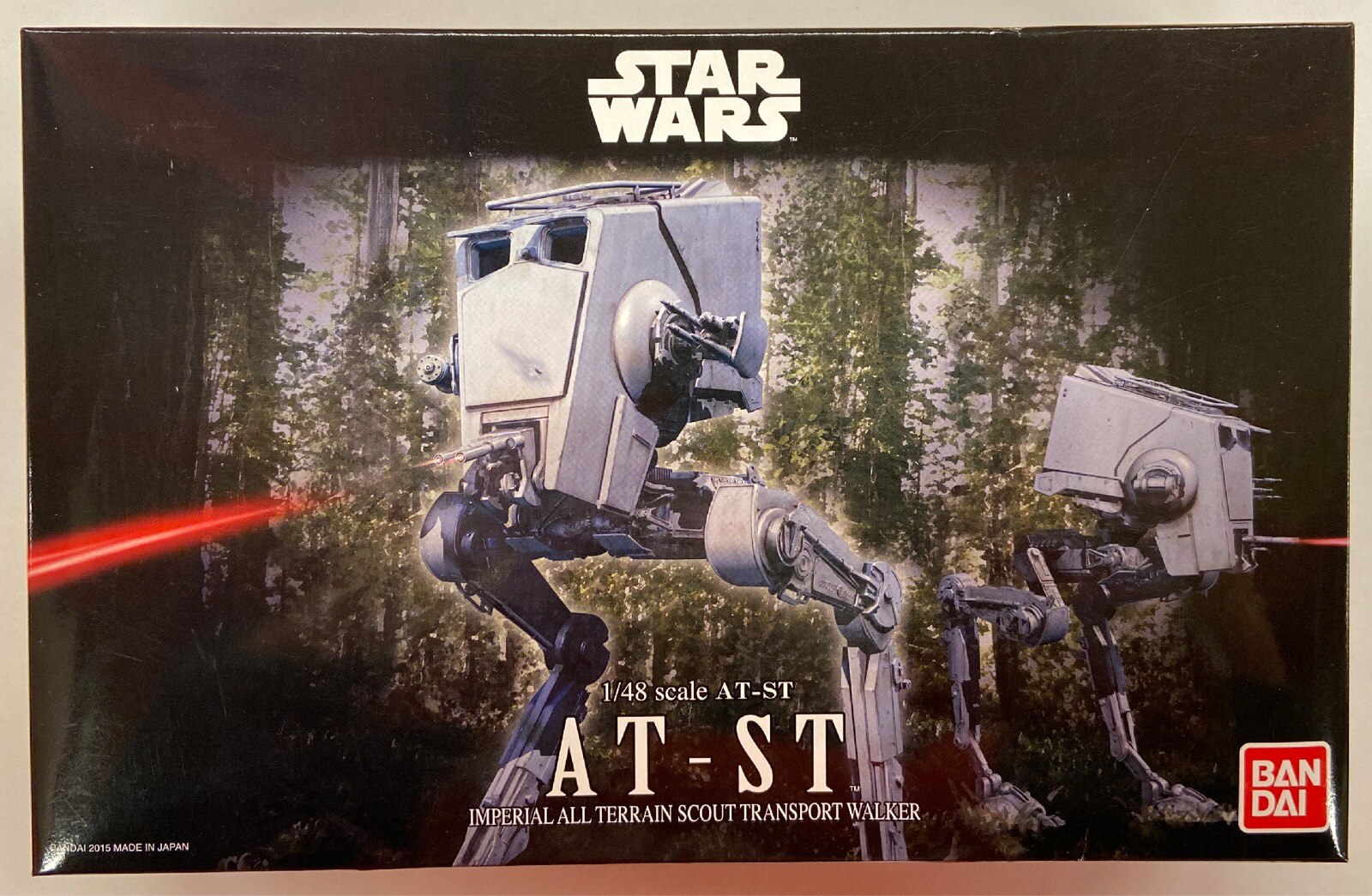 バンダイ スター ウォーズ AT-ST 完成品 プラモデル 48 1