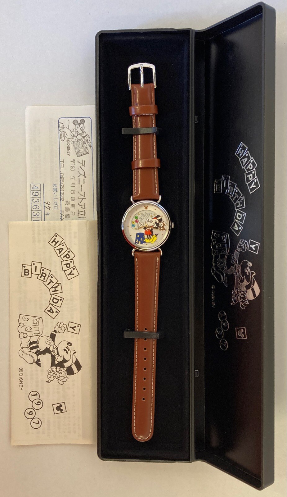 ディズニーストア 腕時計 ミッキー マジック Happy Birthday1997 1997 まんだらけ Mandarake ディズニーストア 腕時計 ミッキー マジック Happy Birthday1997 1997 まんだらけ Mandarake