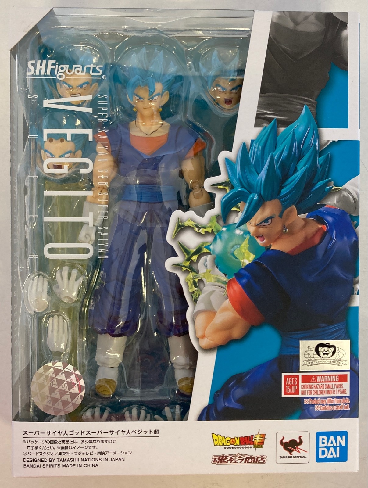 Bandai Spirits S H Figuarts 超サイヤ人ゴッド超サイヤ人 ベジット 超 まんだらけ Mandarake