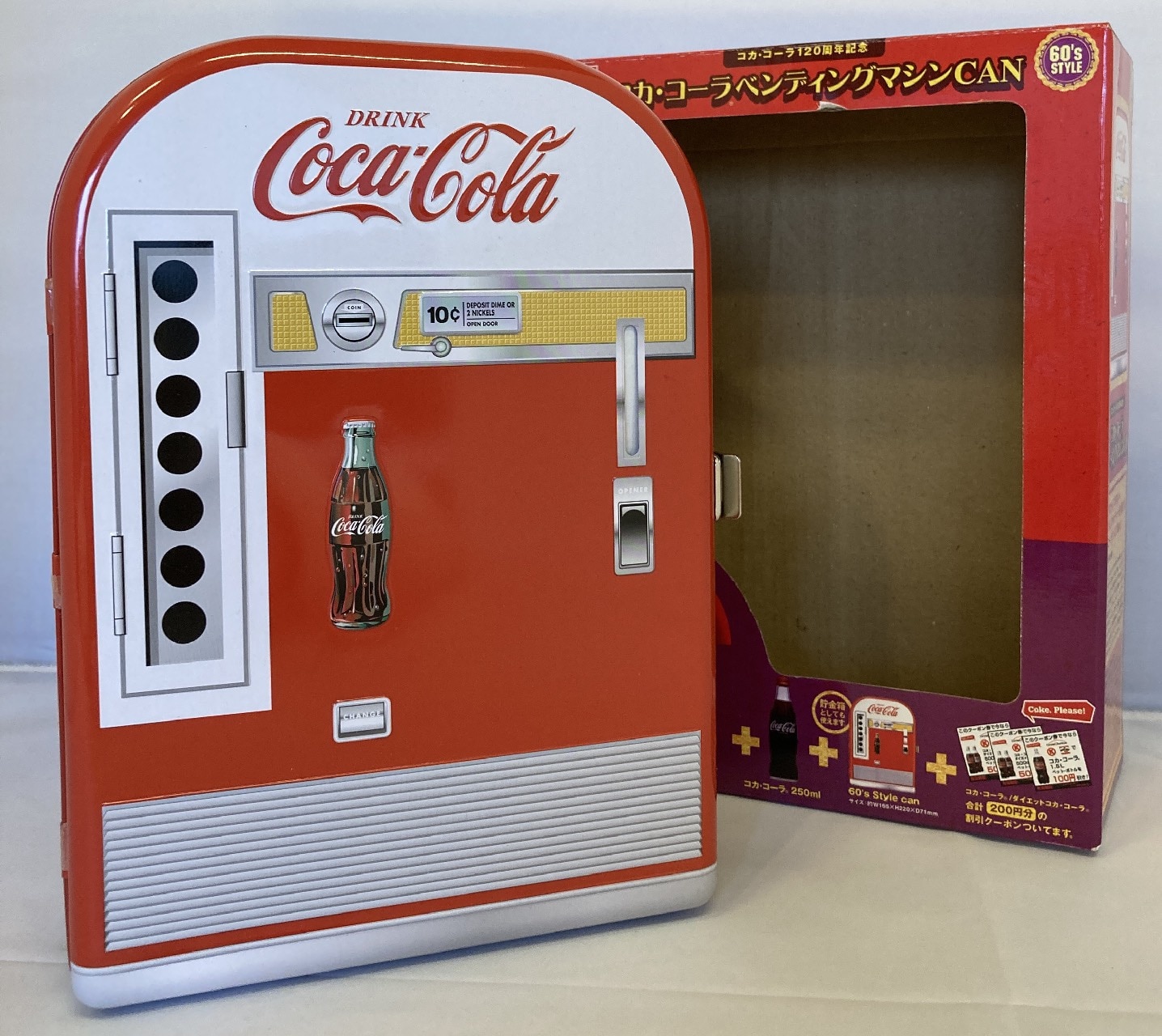 コカ・コーラ120周年記念　ベンディングマシンCAN