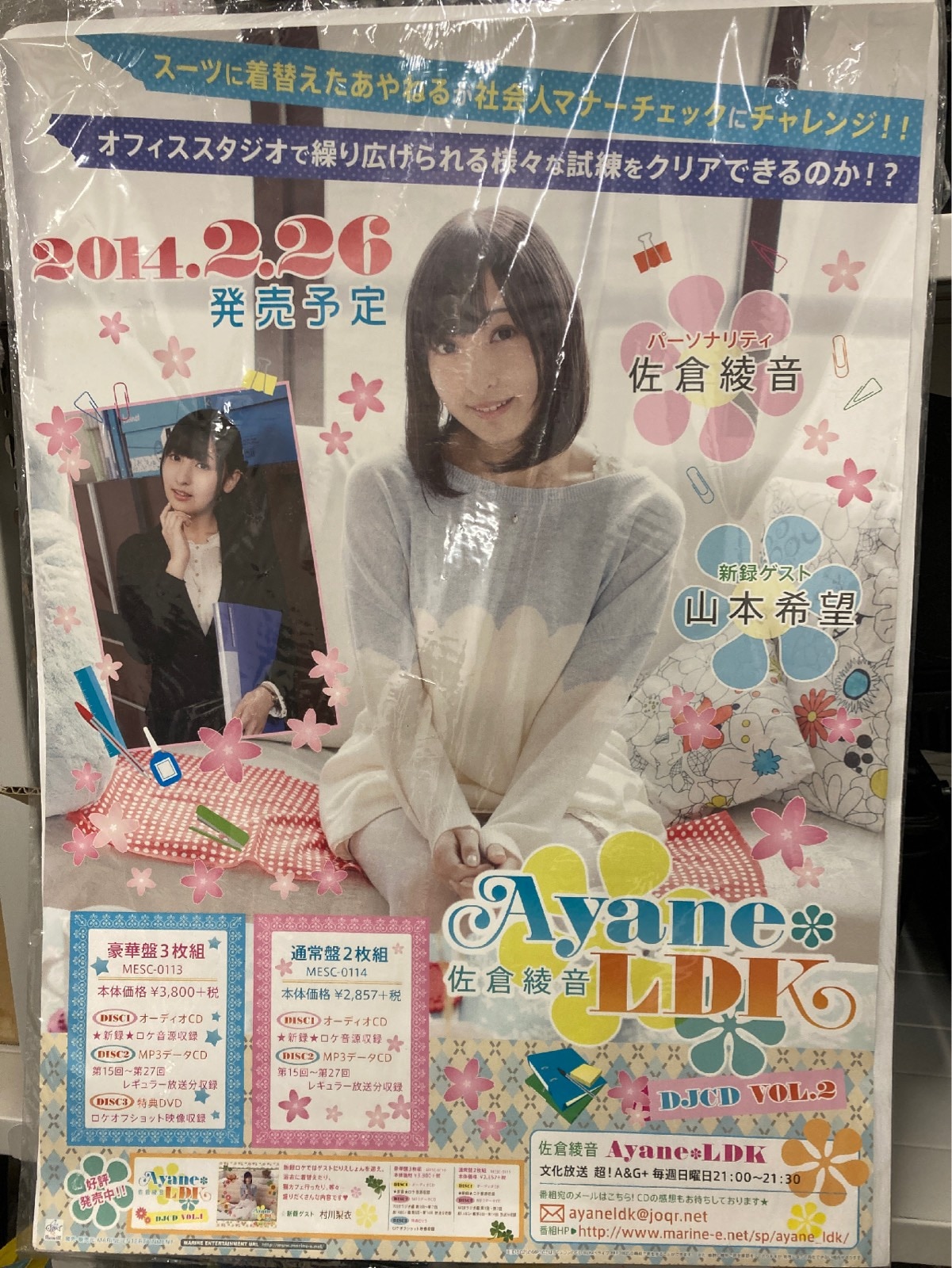 Ayane Ldk Djcd Ayane Sakura Promotional Poster 2 Mandarake 在线商店 Ayane Ldk Djcd Ayane Sakura Promotional Poster 2 Mandarake 在线商店