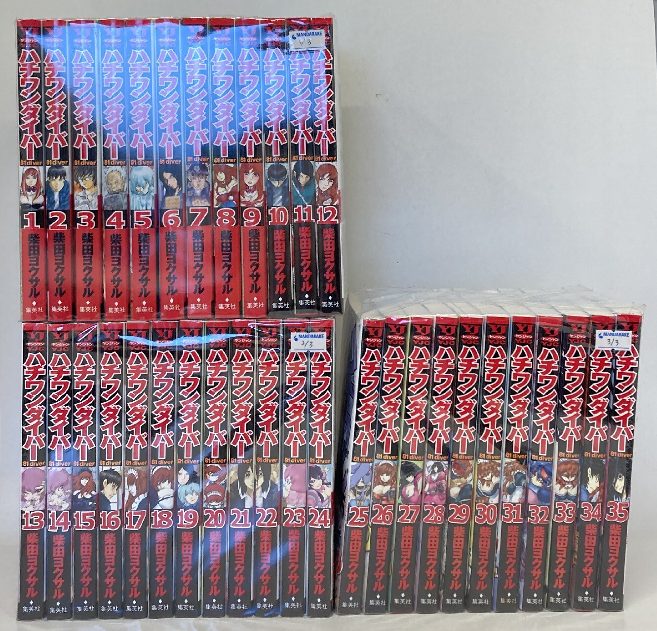 集英社 ヤングジャンプコミックス 柴田ヨクサル ハチワンダイバー 全35巻 セット まんだらけ Mandarake 集英社 ヤングジャンプコミックス 柴田ヨクサル ハチワンダイバー 全35巻 セット まんだらけ Mandarake