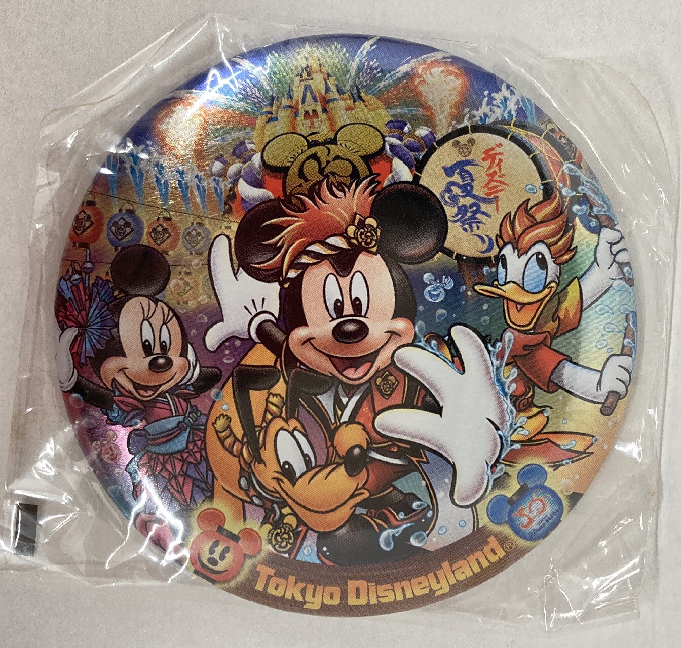 東京ディズニーランド カンバッジ ディズニー夏祭り13 爽涼鼓舞 30周年 まんだらけ Mandarake