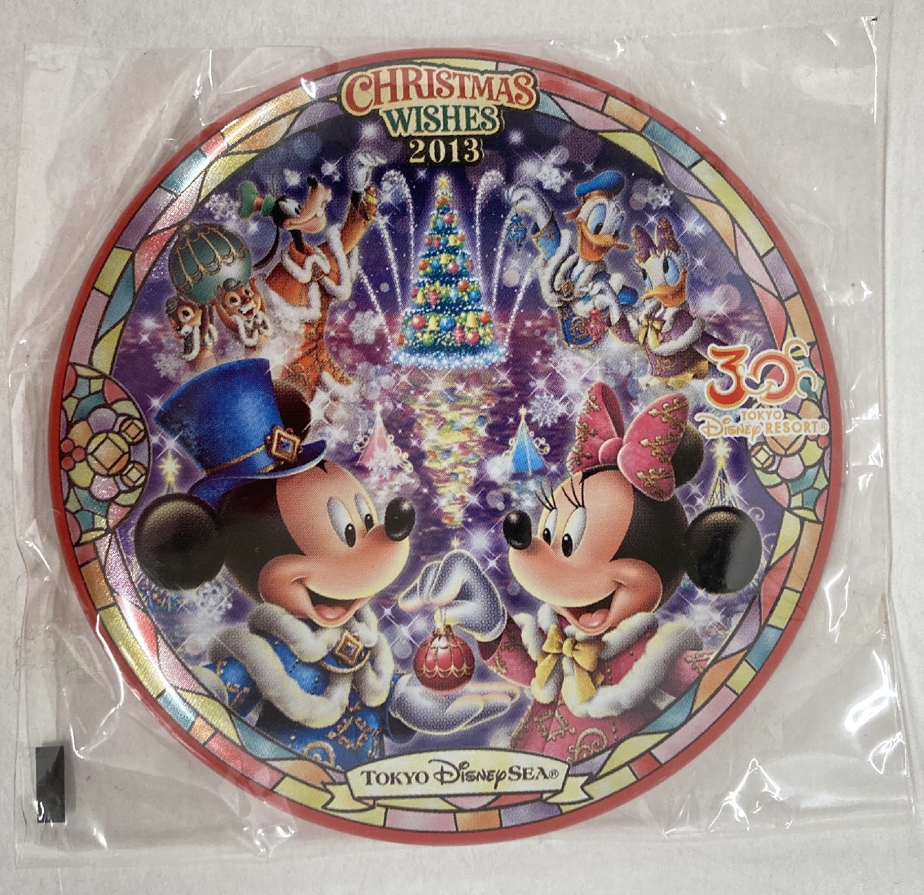 東京ディズニーシー カンバッジ クリスマスウィッシュ13 カラーオブクリスマス 30周年 まんだらけ Mandarake 東京ディズニーシー カンバッジ クリスマスウィッシュ13 カラーオブクリスマス 30周年 まんだらけ Mandarake