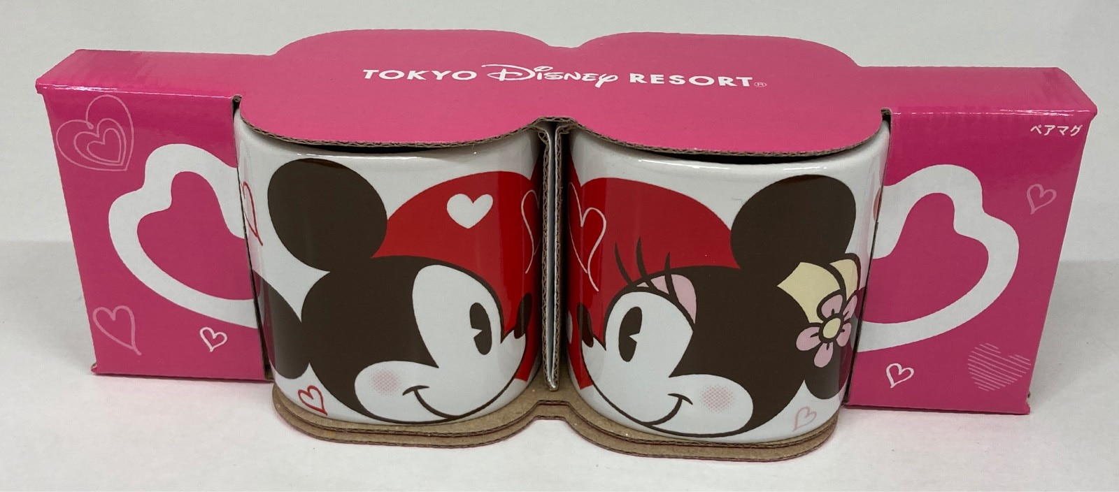 東京ディズニーリゾート ペアマグカップ ミッキー ミニー 横顔 ハート まんだらけ Mandarake 東京ディズニーリゾート ペアマグカップ ミッキー ミニー 横顔 ハート まんだらけ Mandarake