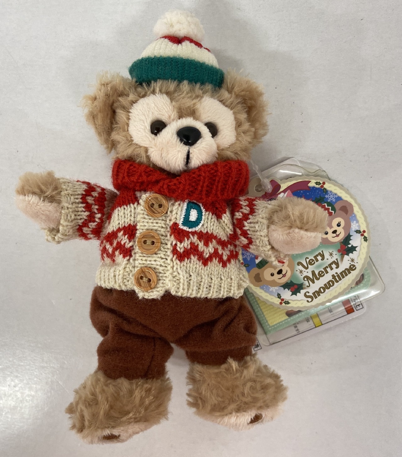 東京ディズニーシー ぬいぐるみバッジ ダッフィー ダッフィーのクリスマス Very Merry Snowtime 15 まんだらけ Mandarake